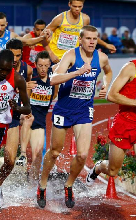 Athlètes courant image